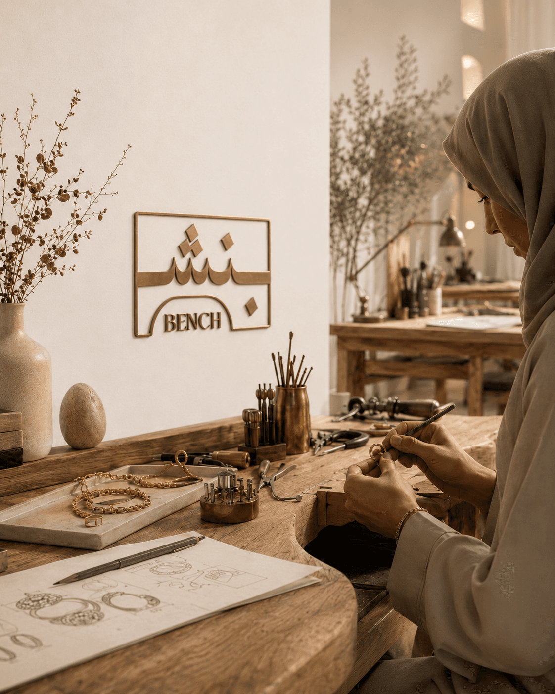A workshop, not a hobby room